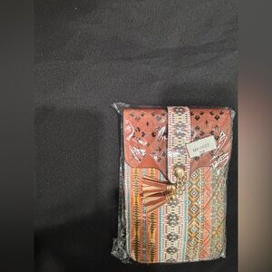 Bohemian Patterned Brown and Multicolor Women's Bag